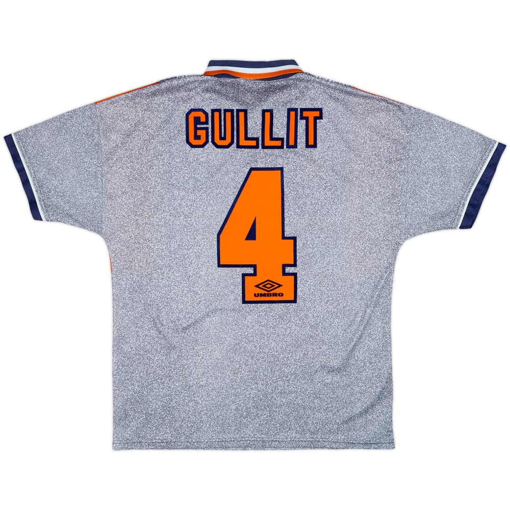 1994-96 Chelsea Away Shirt Gullit #4 - 8/10 - (L)