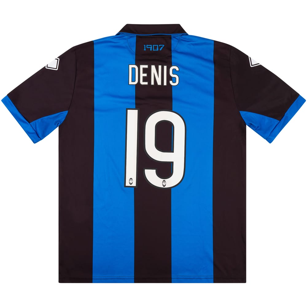 2012-13 Atalanta Home Shirt Denis #19 - (8/10) - XXL