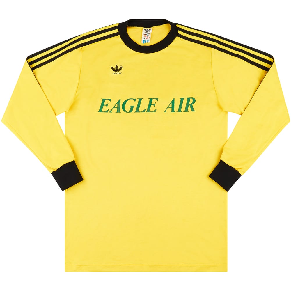1986-87 IA Akranes Match Issue UEFA Cup Home L/S Shirt #16 (v Sporting)