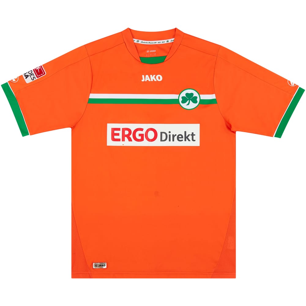 2012-13 Greuther Furth Match Issue Away Shirt Mikkelsen #27