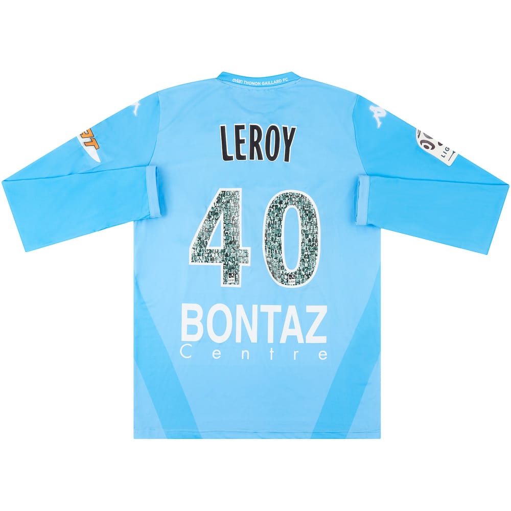 2014-15 Evian Thonon Gaillard Match Issue GK Shirt Leroy #40