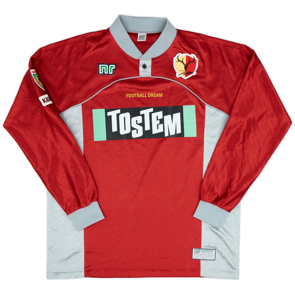 1999 Kashima Antlers Home L/S Shirt - 9/10 - (XL)