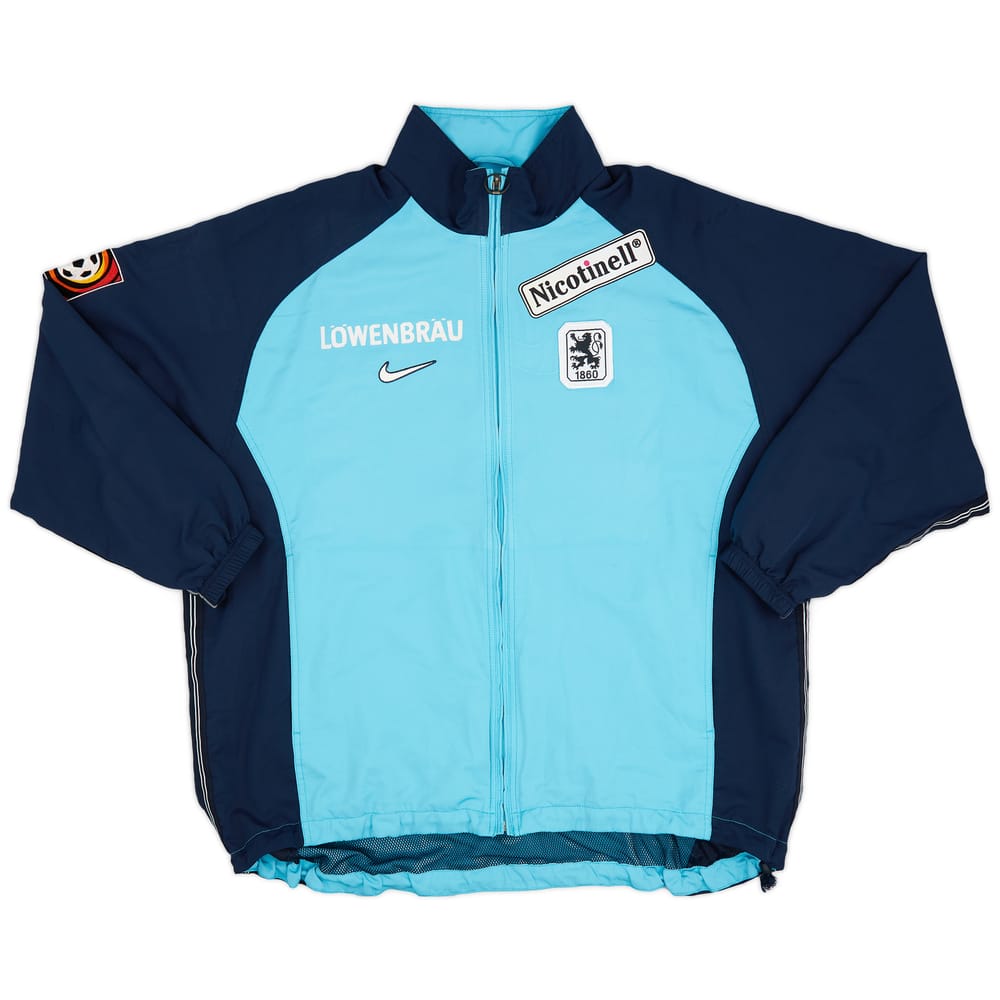 1998-99 1860 Munich Player Issue Nike Track Jacket - 9/10 - (L)