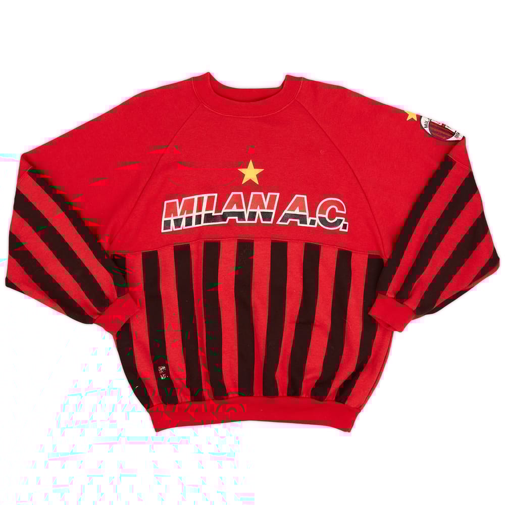 1990-91 AC Milan Le Felpe Dei Grandi Sweat Top - 7/10 - (S)