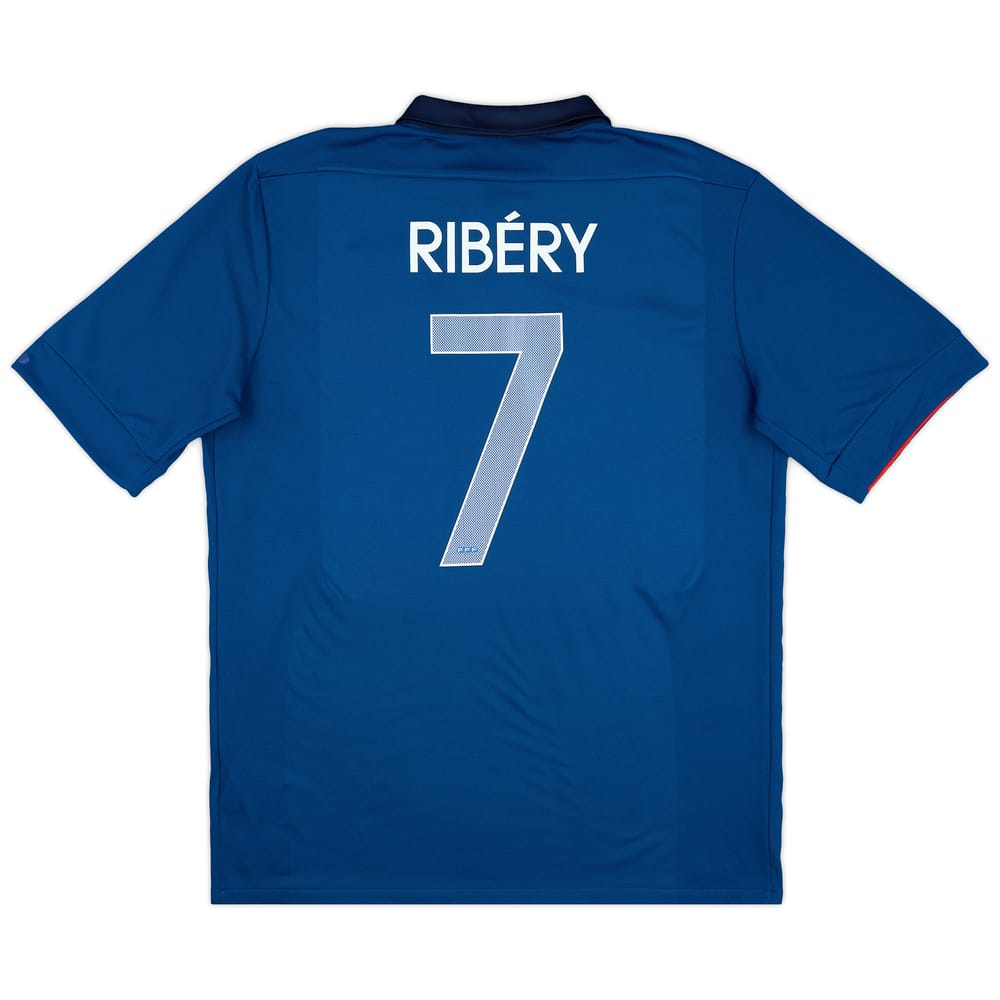 2011-12 France Home Shirt Ribery #7