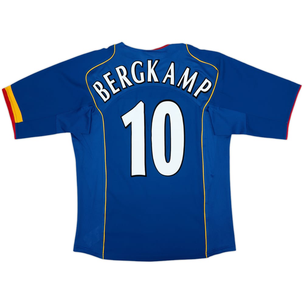 2004-06 Arsenal Away Shirt Bergkamp #10 - 8/10 - (L)