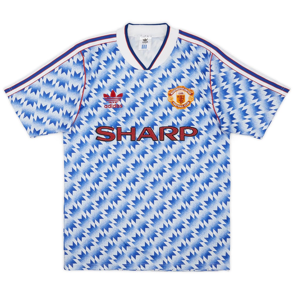 1990-92 Manchester United Away Shirt - 8/10 - (S)