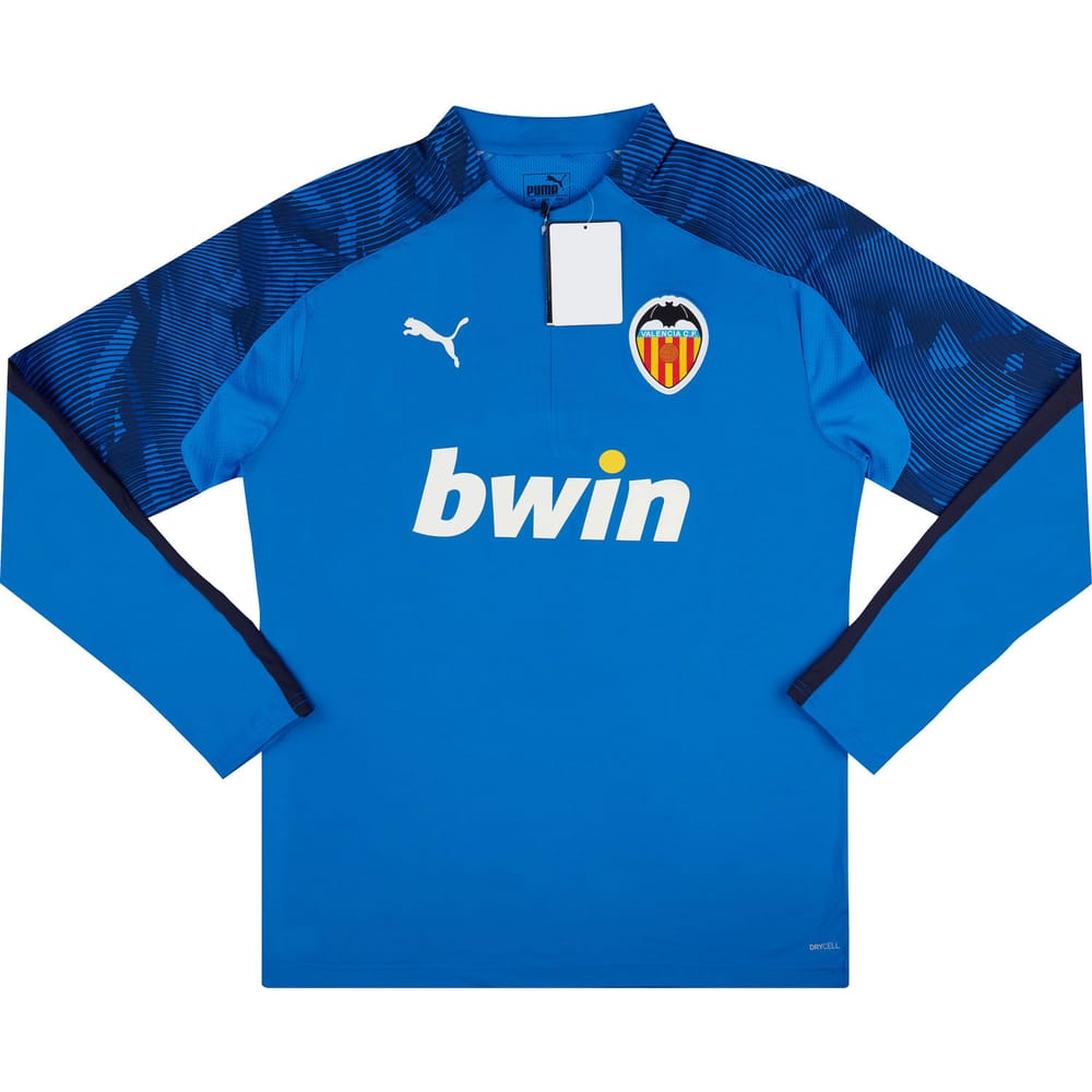 2019-20 Valencia Puma 1/2 Zip Training Top (XS)