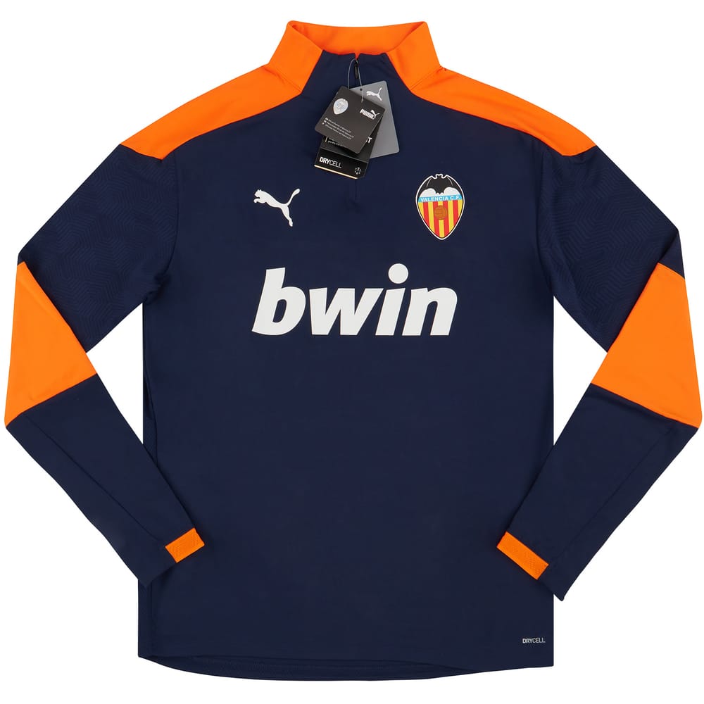 2020-21 Valencia Puma 1/4 Zip Training Top