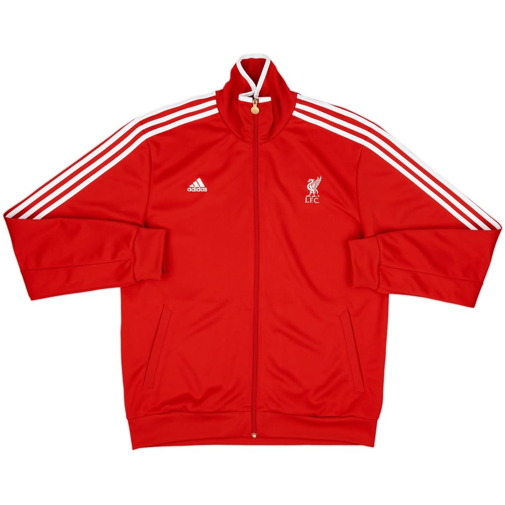 2010-11 Liverpool adidas Track Jacket - 9/10 - (L)