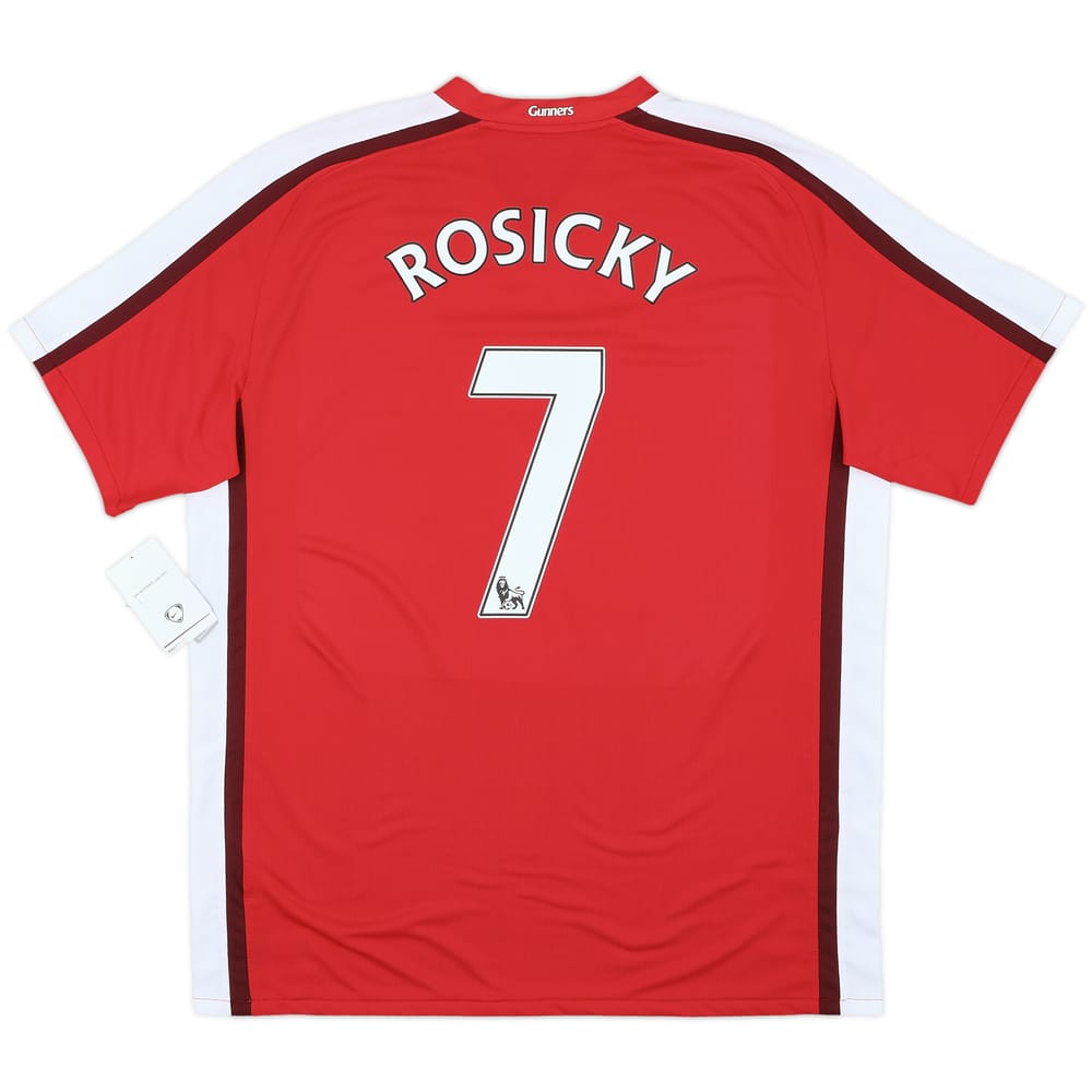 2008-10 Arsenal Home Shirt Rosicky #7 (L)