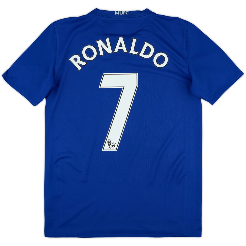 2008-09 Manchester United Third Shirt Ronaldo #7 - 8/10 - (XL.Boys)