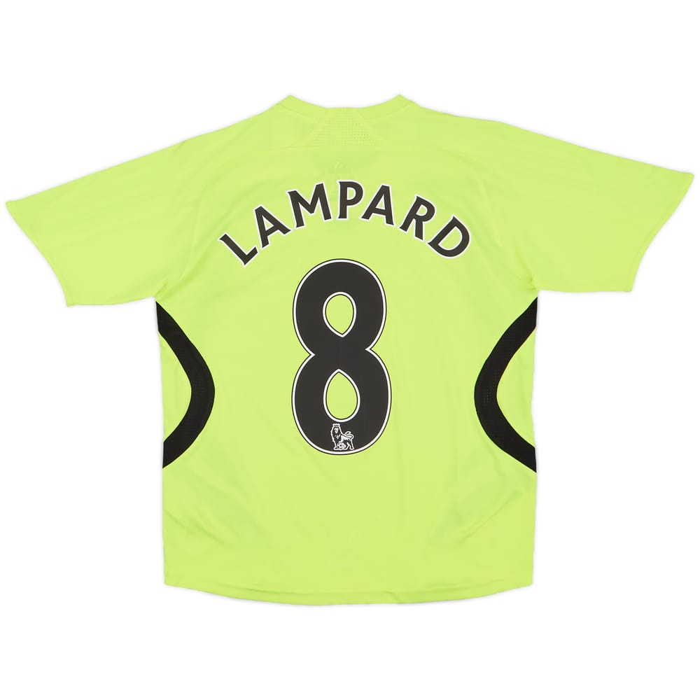 2007-08 Chelsea Away Shirt Lampard #8 - 8/10 - (S.Boys)