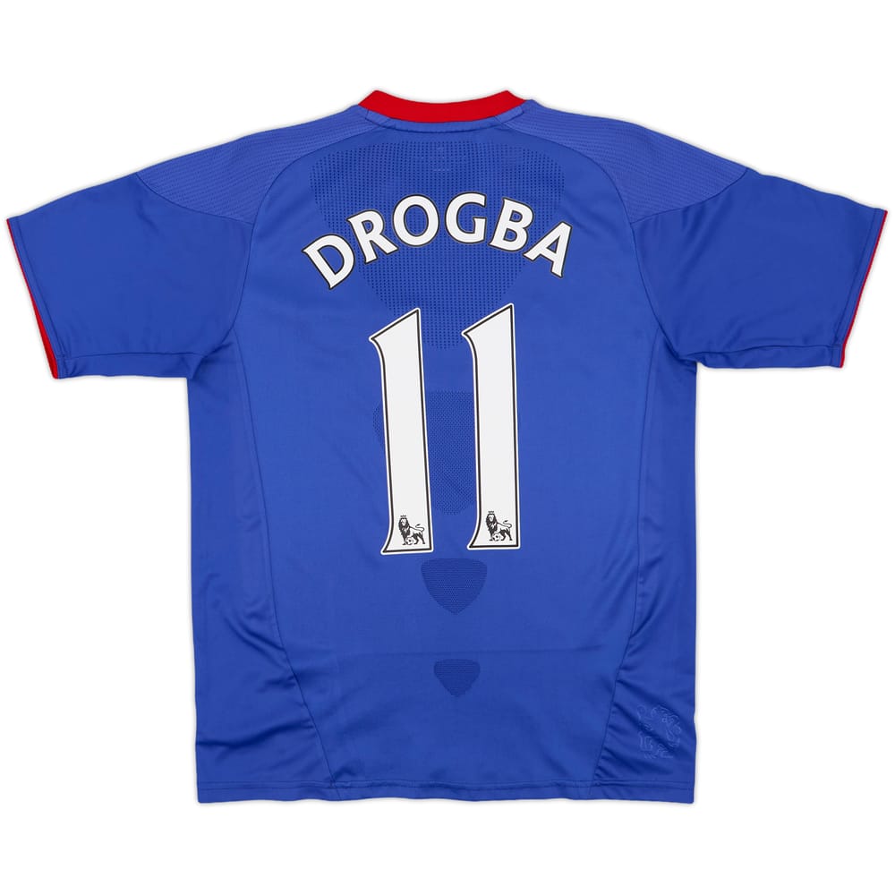 2010-11 Chelsea Home Shirt Drogba #11 - 8/10 - (L.Boys)