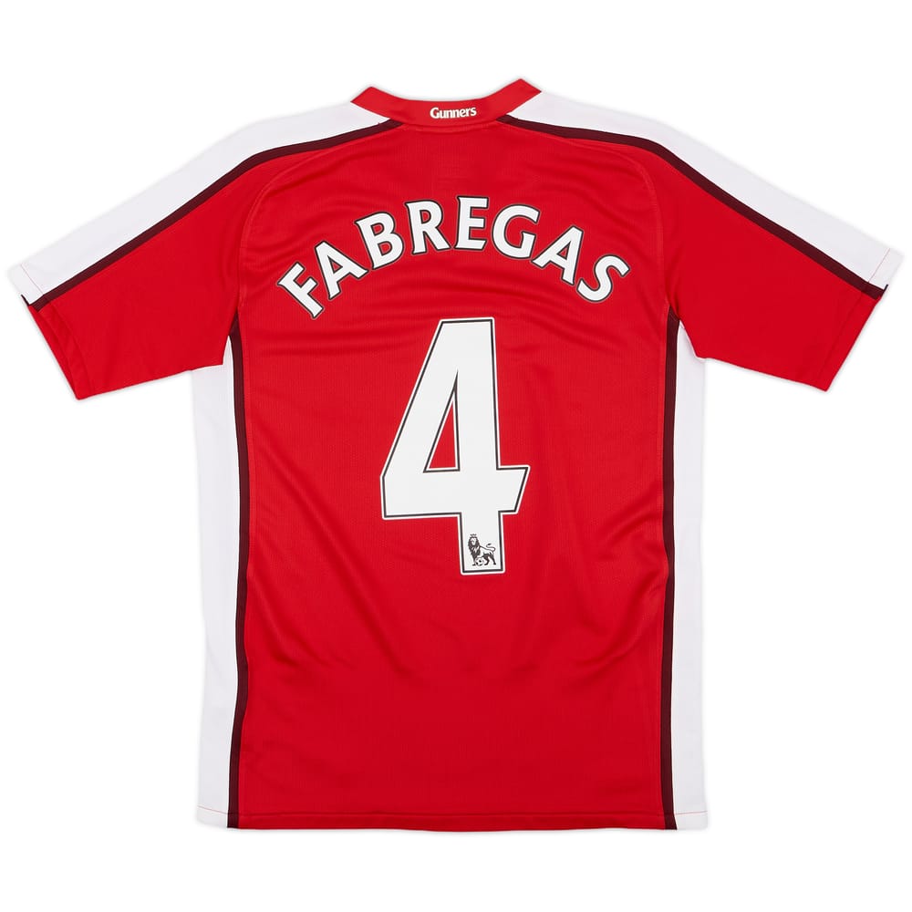 2008-10 Arsenal Home Shirt Fabregas #4 - 10/10 - (L.Boys)