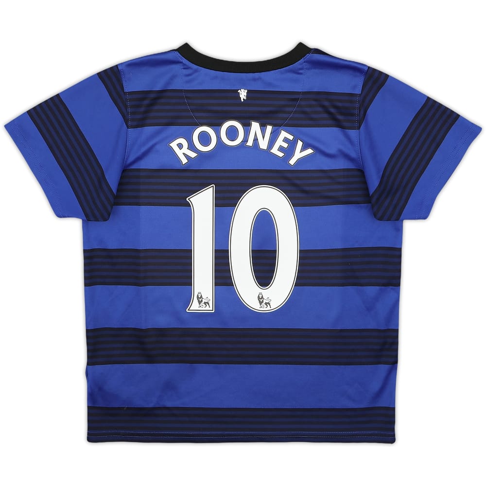 2011-13 Manchester United Away Shirt Rooney #10 - 7/10 - (7-8 Years)