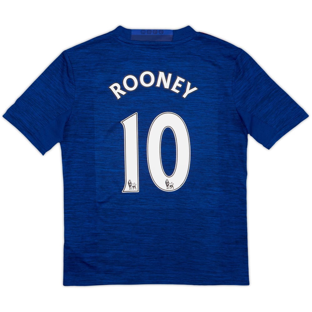 2016-17 Manchester United Away Shirt Rooney #10 - 10/10 - (S.Boys)