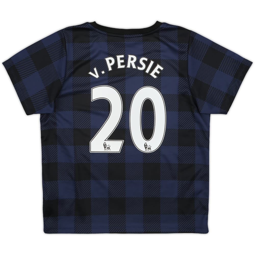 2013-14 Manchester United Away Shirt v.Persie #20 - 9/10 - (7-8 Years)