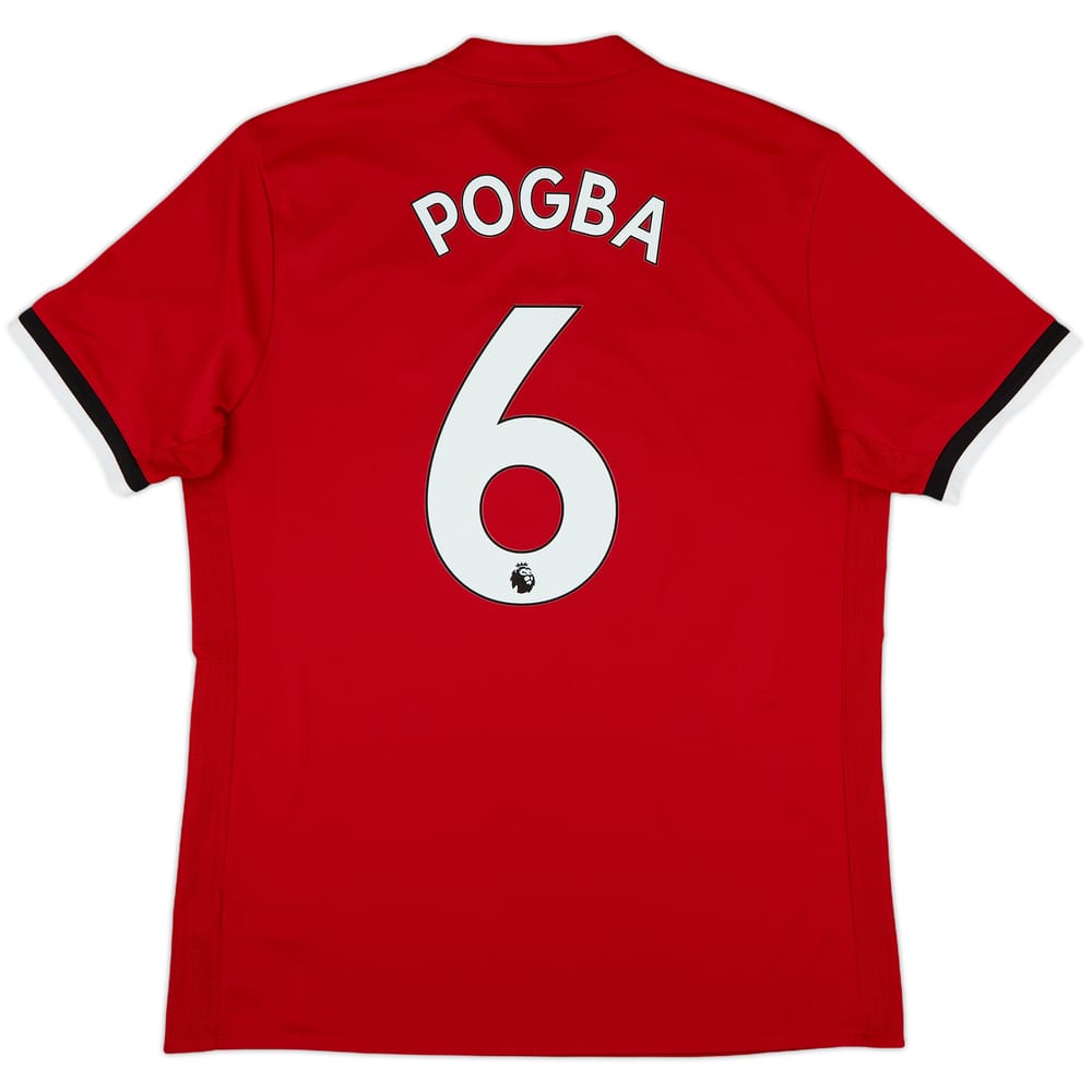 2017-18 Manchester United Home Shirt Pogba #6 - 10/10 - (L)