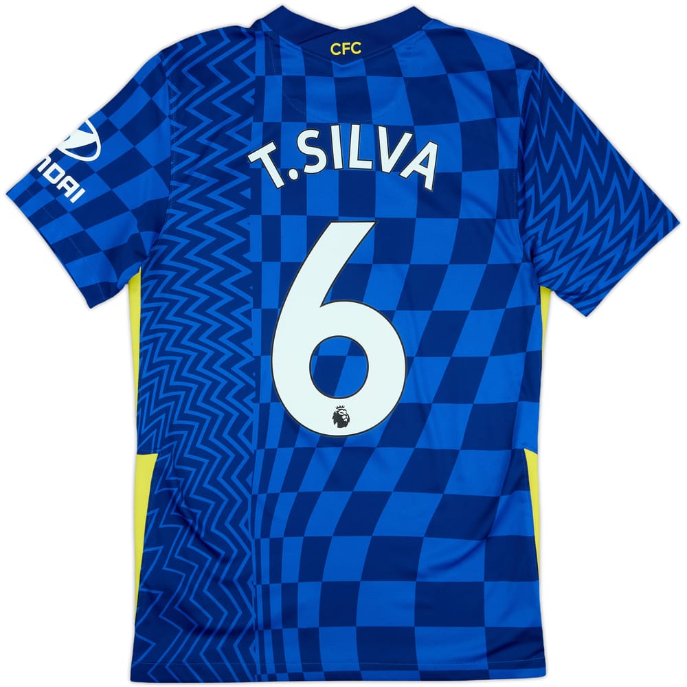2021-22 Chelsea Home Shirt T.Silva #6 - 7/10 - (S)