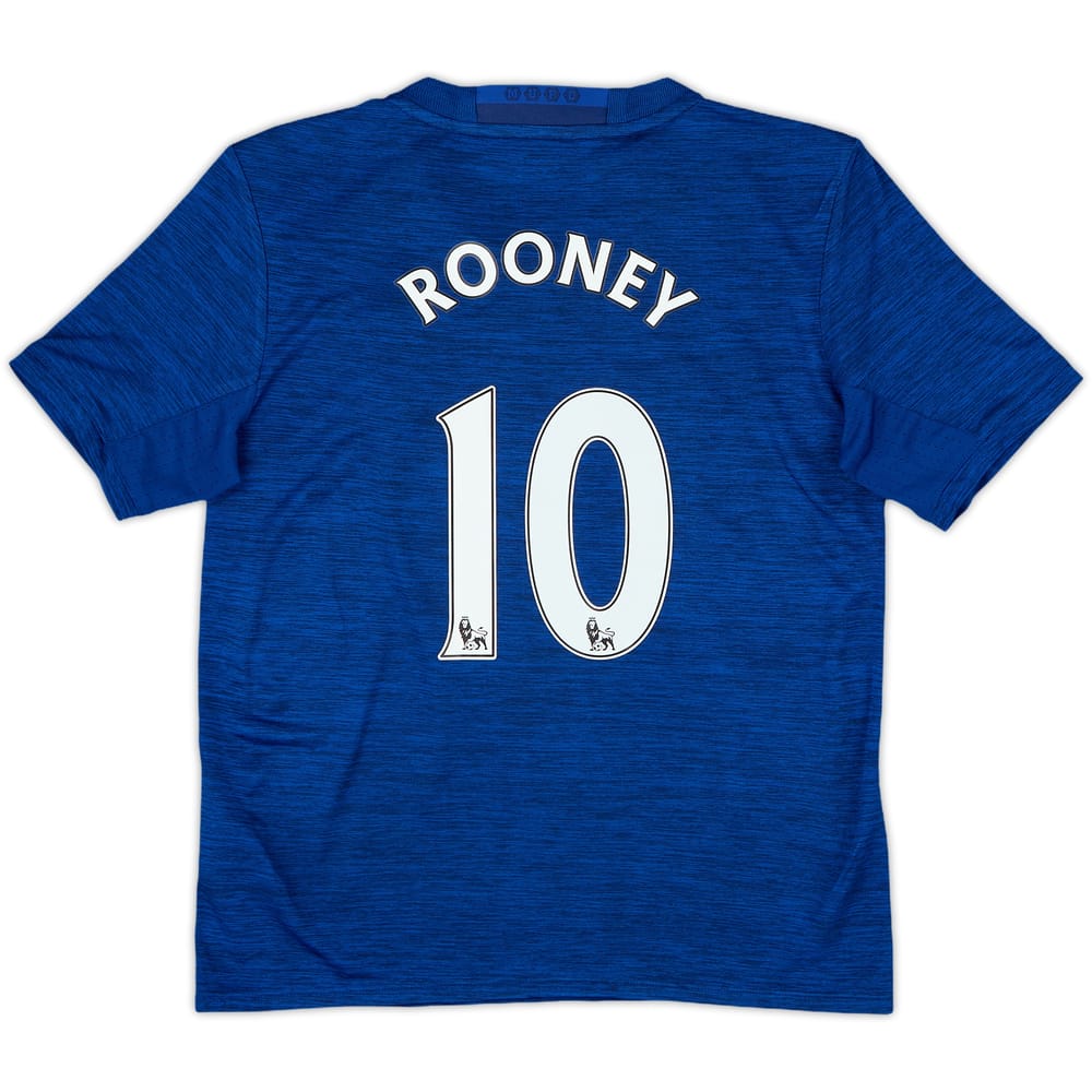 2016-17 Manchester United Away Shirt Rooney #10 - 9/10 - (M.Boys)