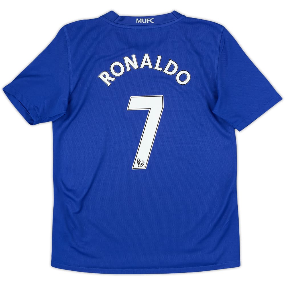 2008-09 Manchester United Third Shirt Ronaldo #7 - 8/10 - (M.Boys)