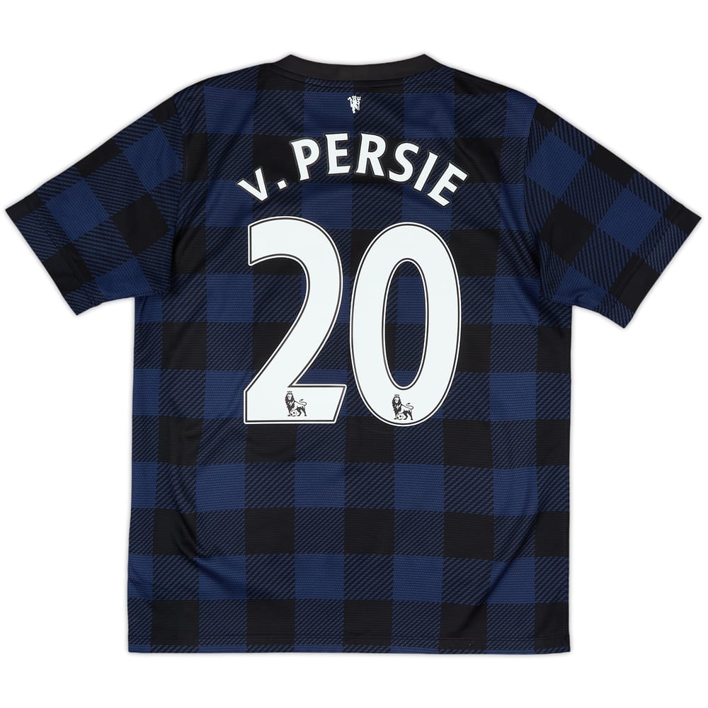 2013-14 Manchester United Away Shirt v.Persie #20 - 8/10 - (XL.Boys)