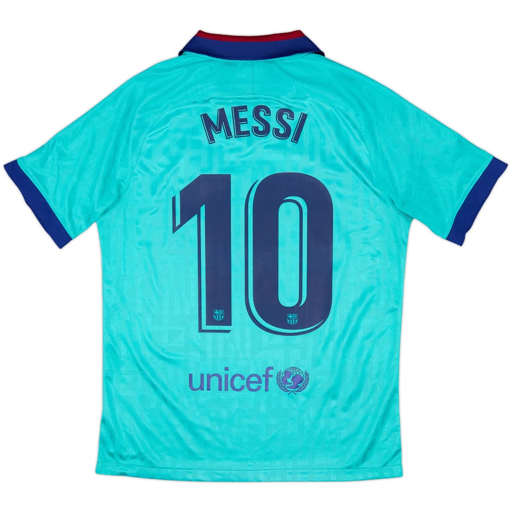 2019-20 Barcelona Third CL Shirt Messi #10 - 7/10 - (M)