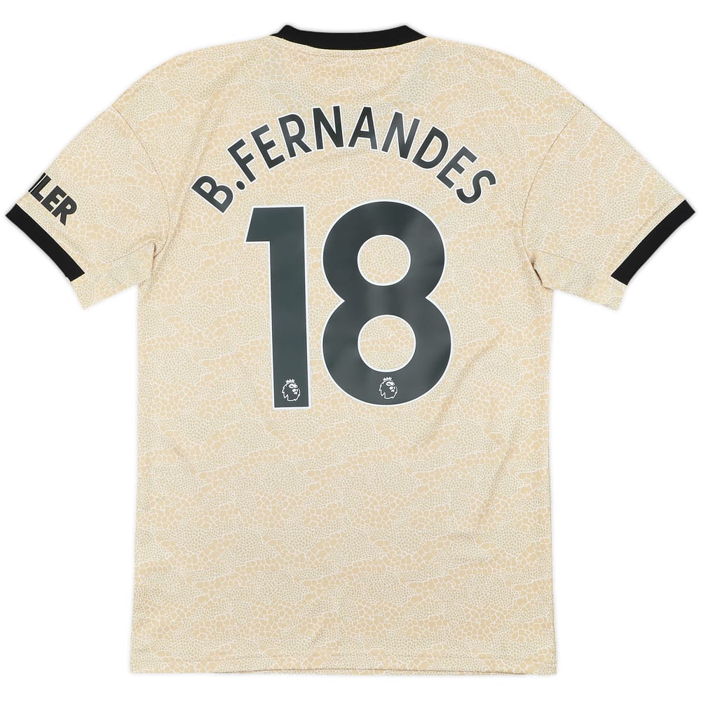 2019-20 Manchester United Away Shirt B.Fernandes #18 (S)