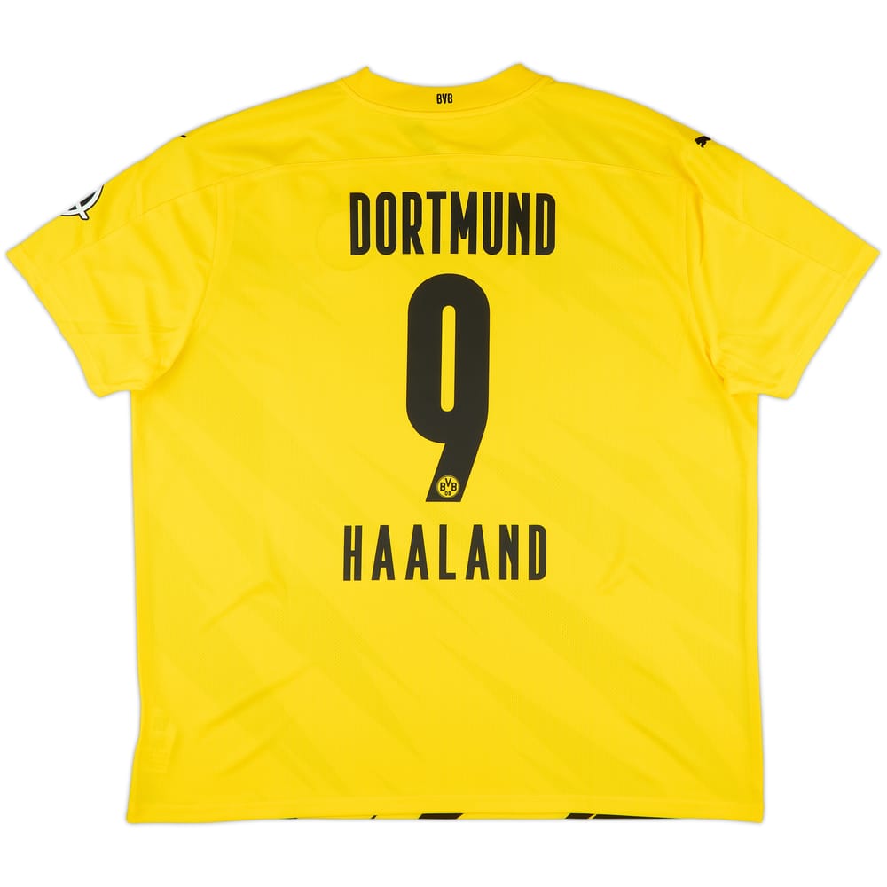 2020-21 Borussia Dortmund Home Shirt Haaland #9 (3XL)