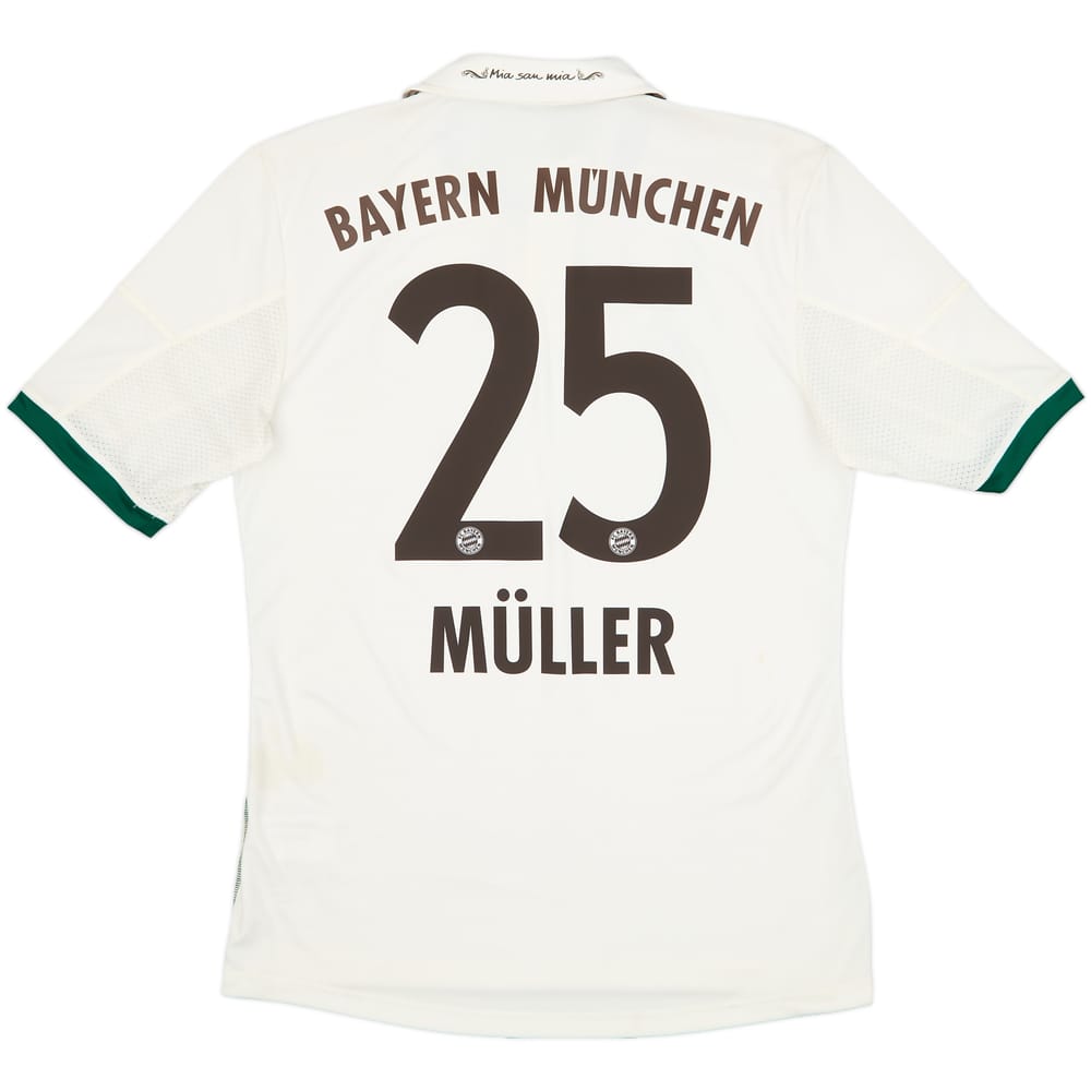 2013-14 Bayern Munich Away Shirt Muller #25 (S)