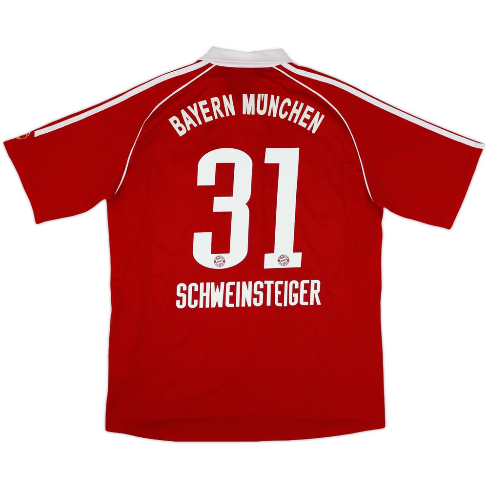 2006-07 Bayern Munich Home Shirt Schweinsteiger #31 - 7/10 - (L)