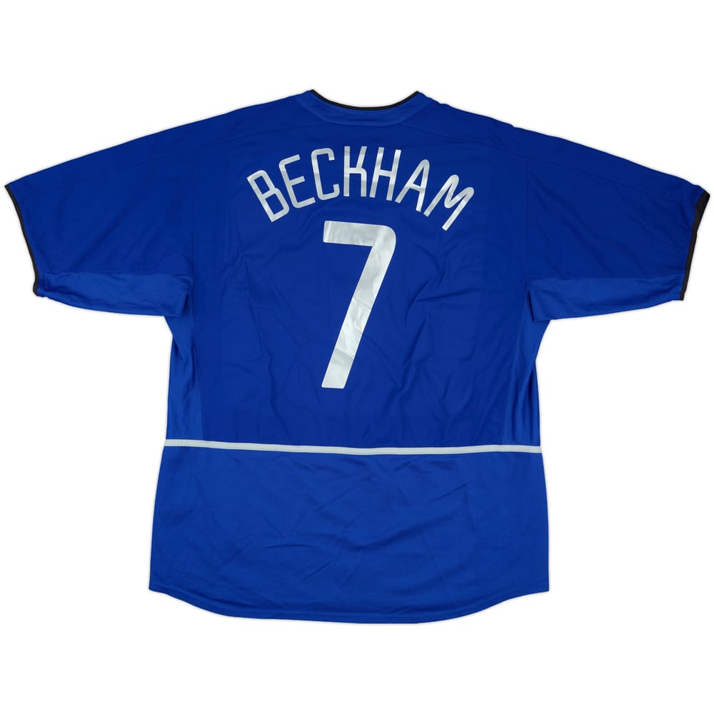 2002-03 Manchester United Third Shirt Beckham #7 - 4/10 - (XL)