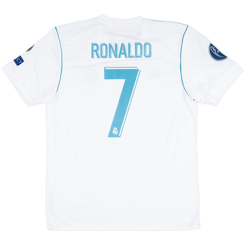 2017-18 Real Madrid 'Final Kyiv 2018' Home Shirt Ronaldo #7 (L)