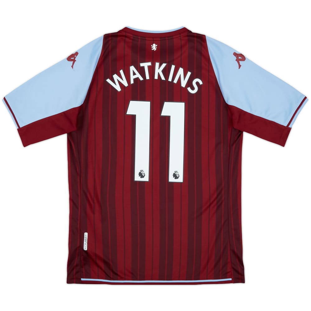 2021-22 Aston Villa Home Shirt Watkins #11 - 7/10 - (L)