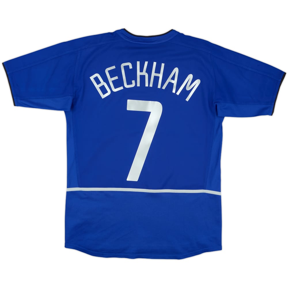 2002-03 Manchester United Third Shirt Beckham #7 - 5/10 - (XL.Boys)
