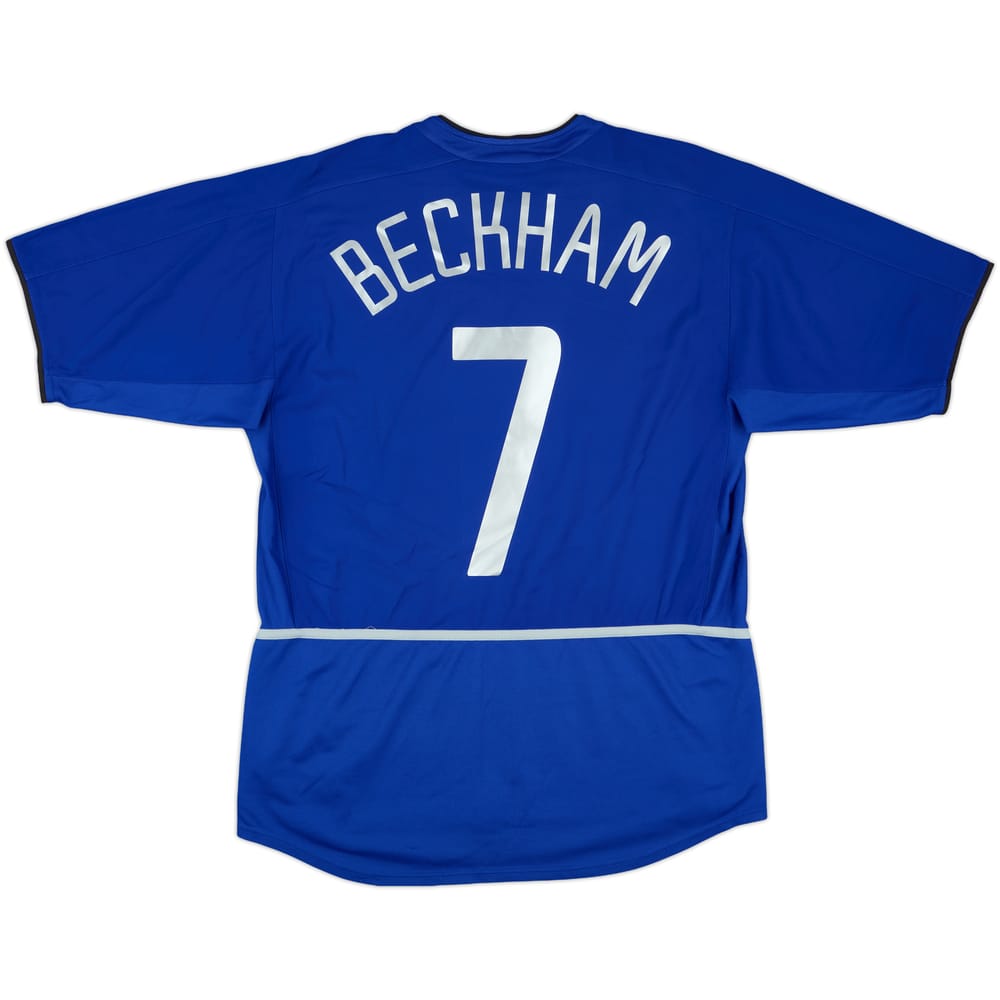 2002-03 Manchester United Third Shirt Beckham #7 - 5/10 - (M)
