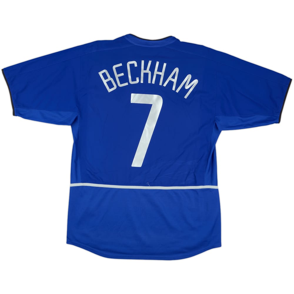 2002-03 Manchester United Third Shirt Beckham #7 - 5/10 - (M)