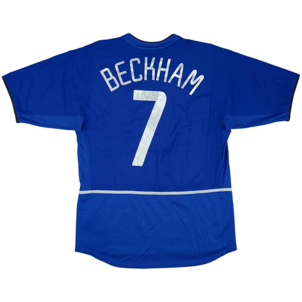 2002-03 Manchester United Third Shirt Beckham #7 - 4/10 - (M)