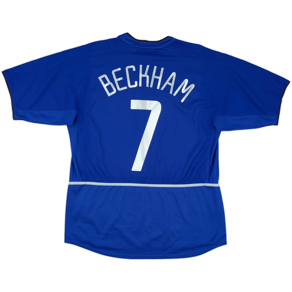 2002-03 Manchester United Third Shirt Beckham #7 - 6/10 - (L)