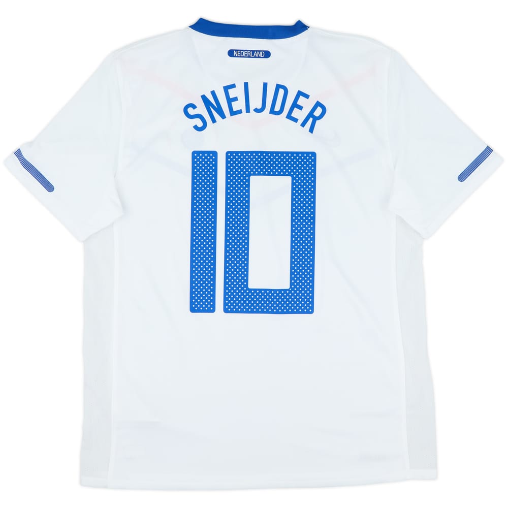 2010-11 Netherlands Away Shirt Sneijder #10 (L)