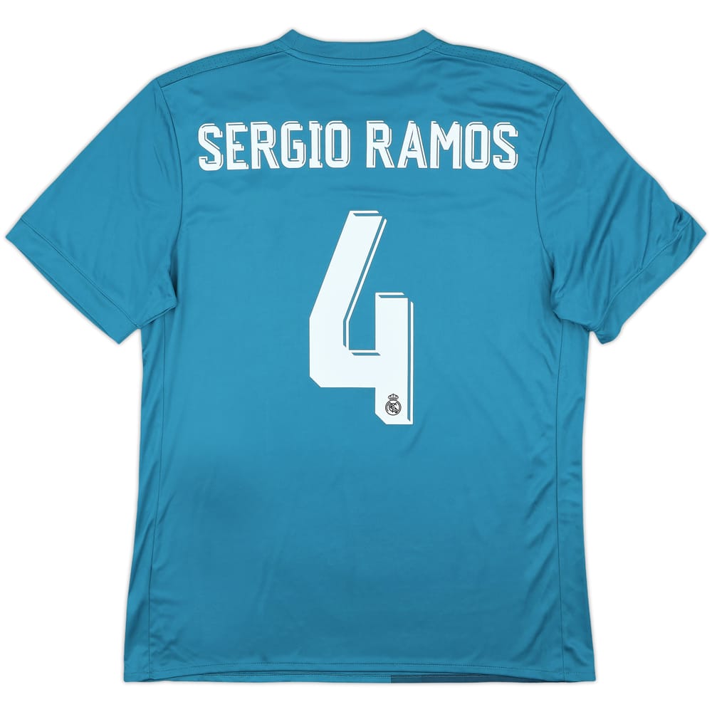 2017-18 Real Madrid Away Shirt Sergio Ramos #4 (L)