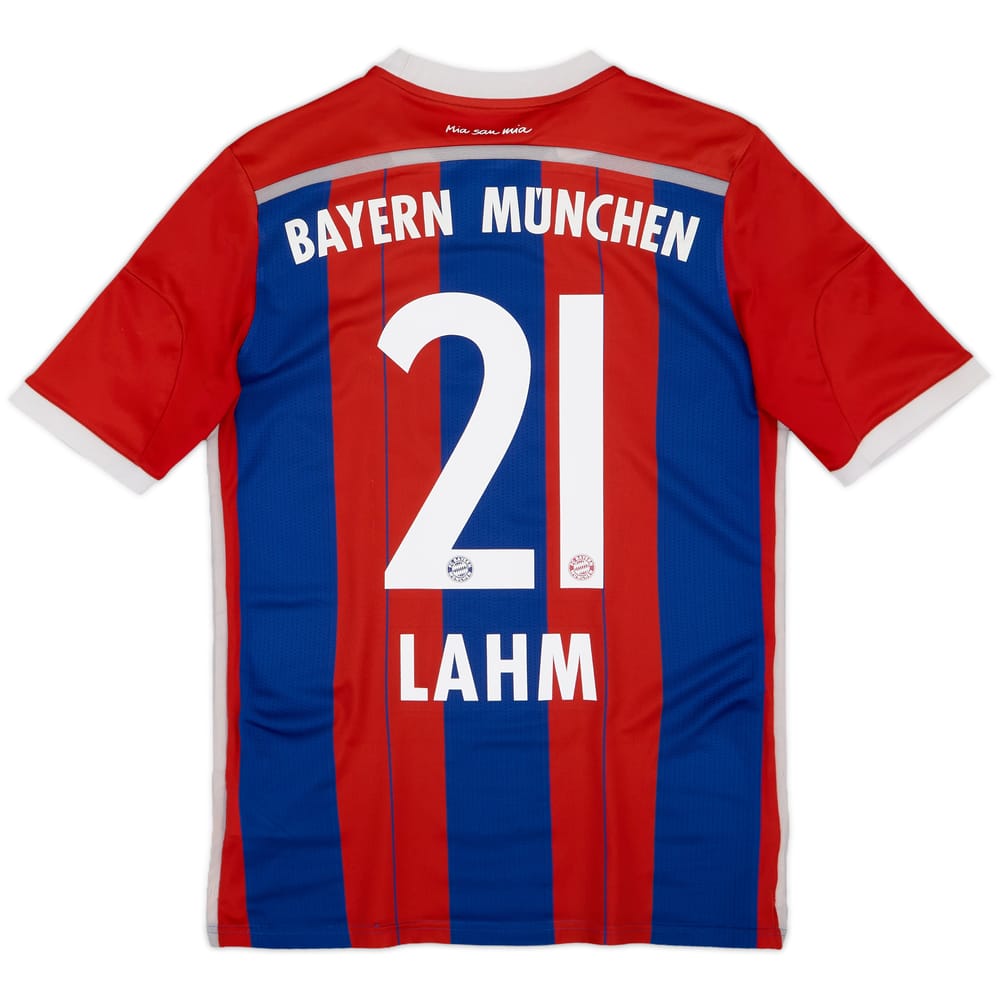 2014-15 Bayern Munich Home Shirt Lahm #21 - 6/10 - (XL.Boys)