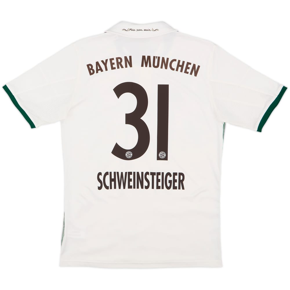 2013-14 Bayern Munich Away Shirt Schweinsteiger #31 - 8/10 - (XL.Boys)