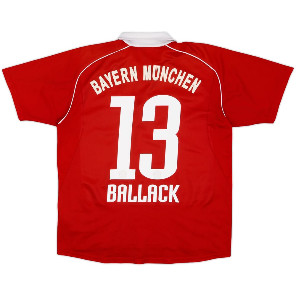 2005-06 Bayern Munich Home Shirt Ballack #13 - 6/10 - (XL.Boys)