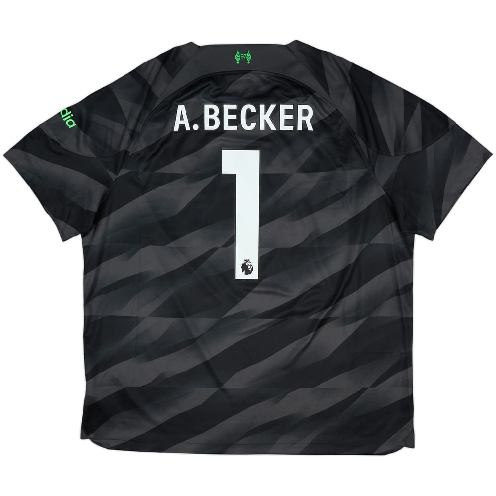 2023-24 Liverpool GK Shirt A.Becker #1 - 10/10 - (XXL)