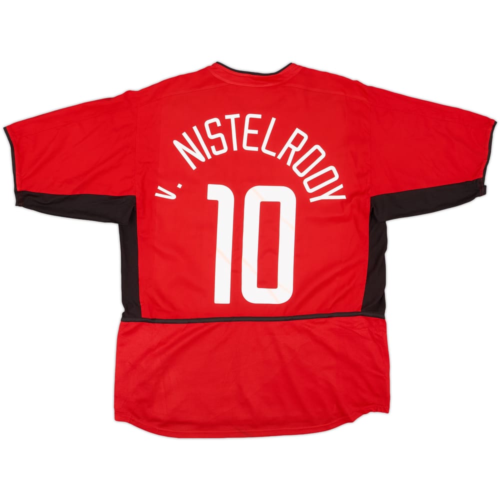 2002-04 Manchester United Home Shirt v.Nistelrooy #10 - 5/10 - (XL)