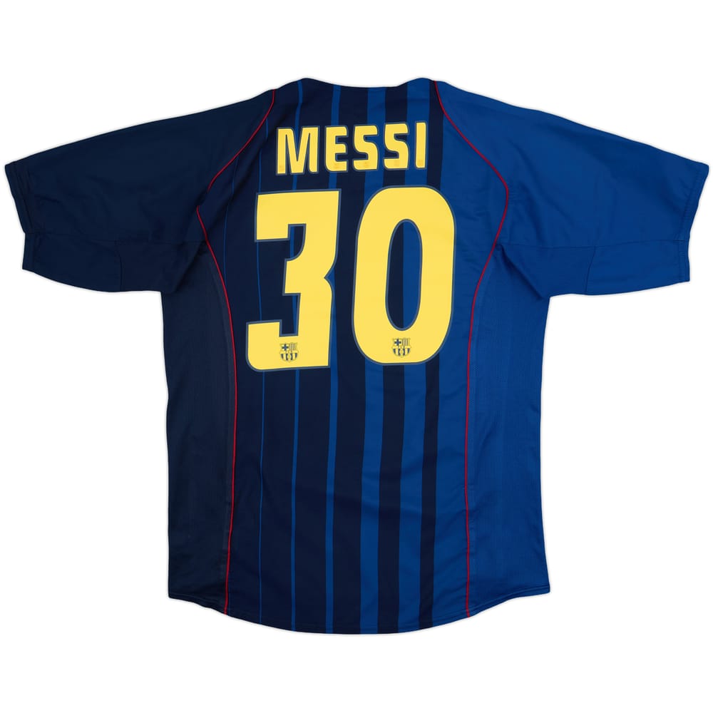 2004-05 Barcelona Away Shirt Messi #30 - 8/10 - (L)