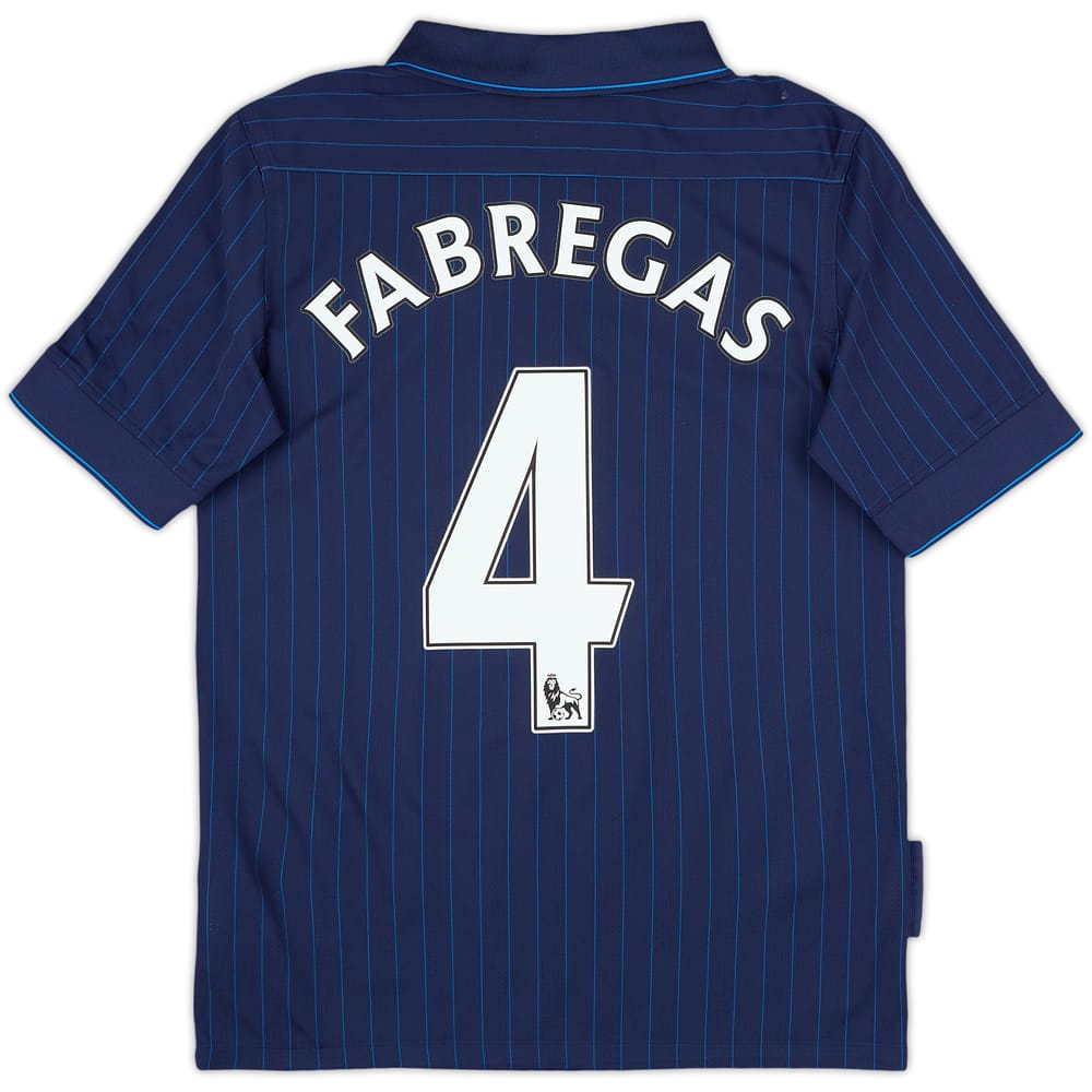 2009-10 Arsenal Away Shirt Fabregas #4 - 9/10 - (L.Boys)