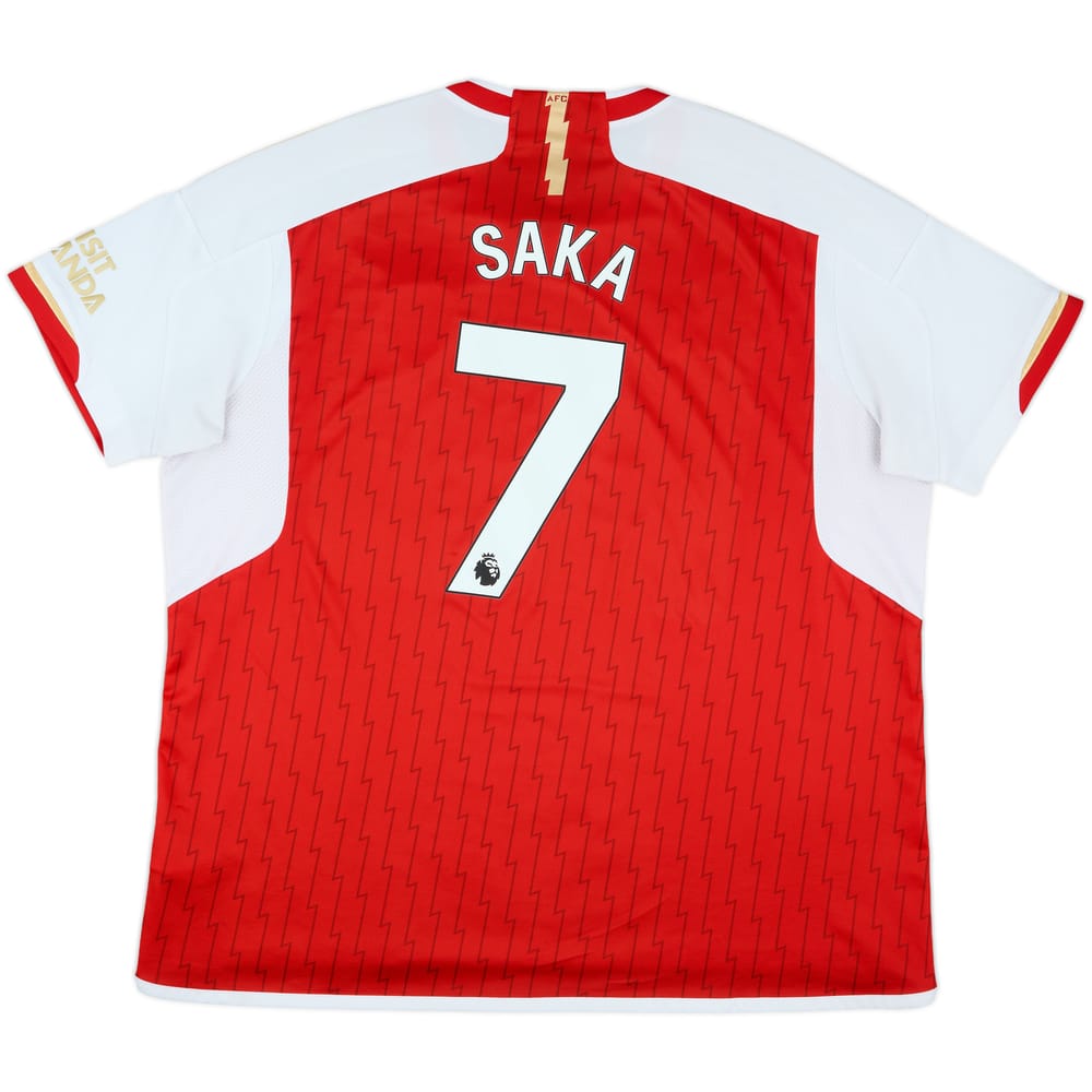 2023-24 Arsenal Home Shirt Saka #7 - 8/10 - (3XL)